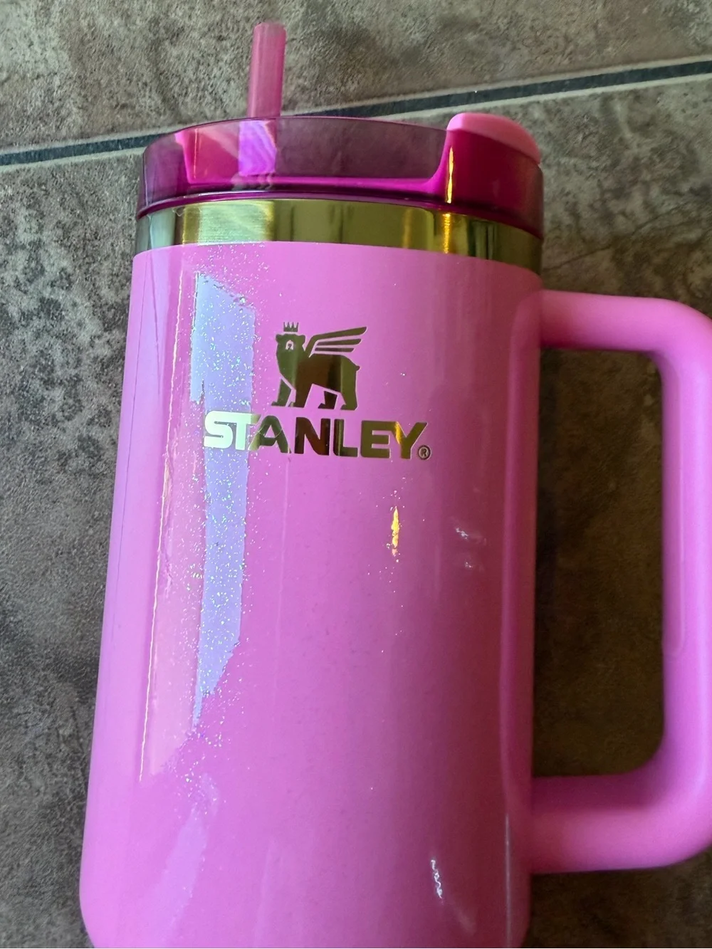 Glinda pink Stanley 40oz - Picture 5 of 14